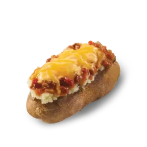 Chili & Cheese Baked Potato