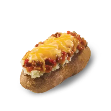 Chili & Cheese Baked Potato