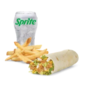 Grilled Chicken Wrap Combo