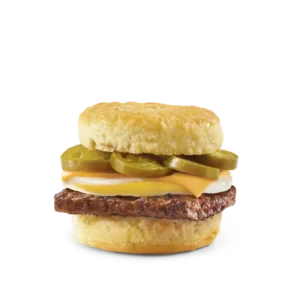 Jalapeño Sausage, Egg, and Cheese Biscuit