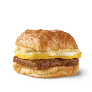 Sausage, Egg & Swiss Croissant