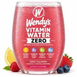 Wendys vitamin water zero sugar