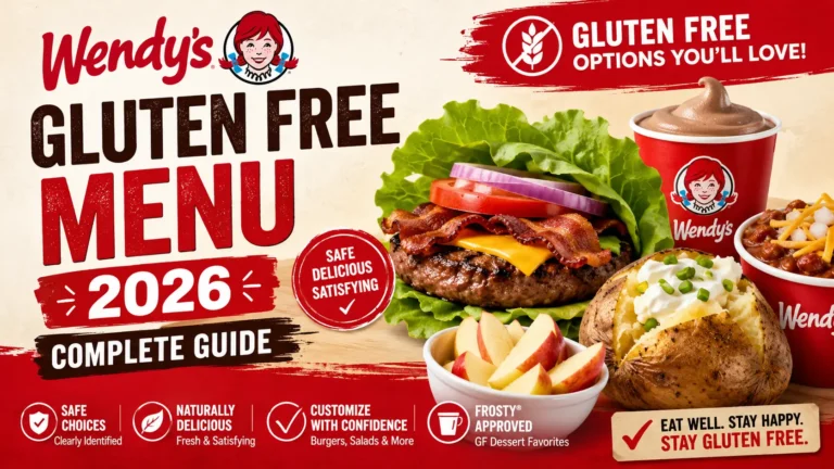 Wendy's Gluten Free menu is now available, offering delicious options for gluten-sensitive customers.