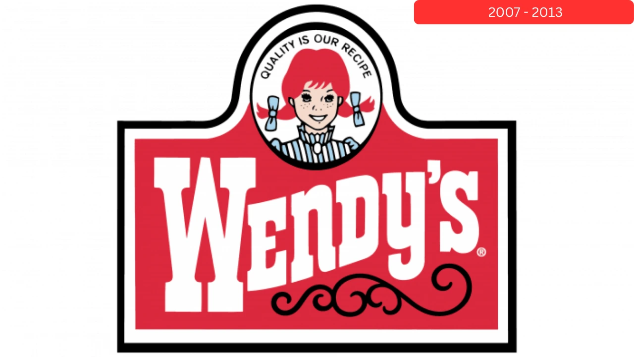 wendys logo 2007 to 2013