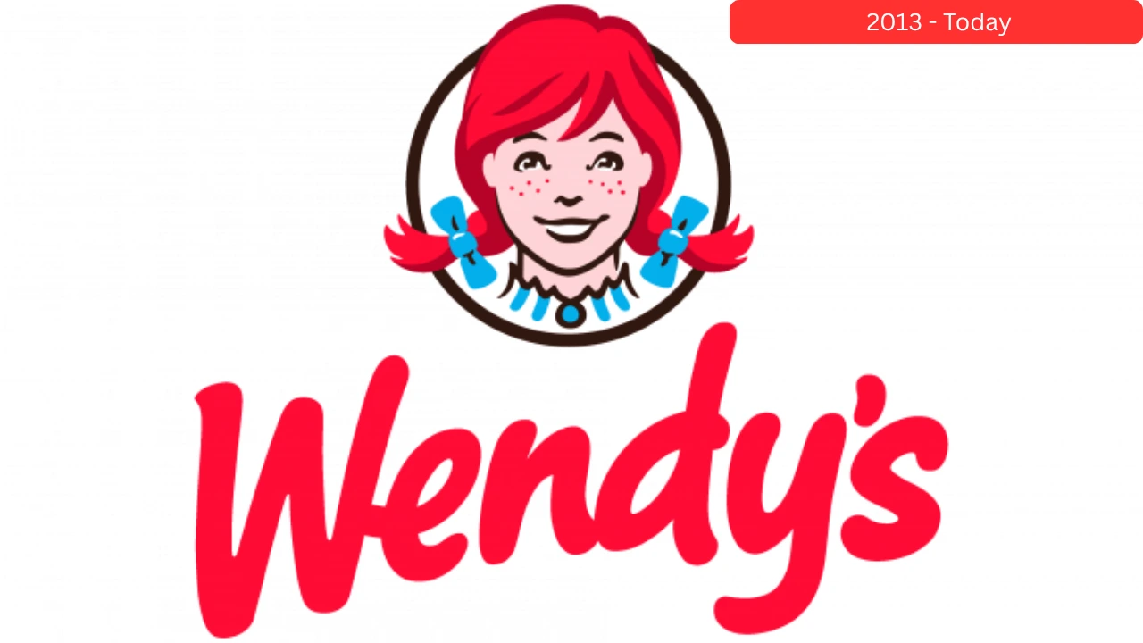 wendy's logo 2013 to today