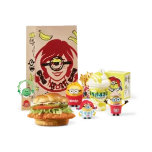 Wendy’s Minions & Monsters Spicy Chicken Meal